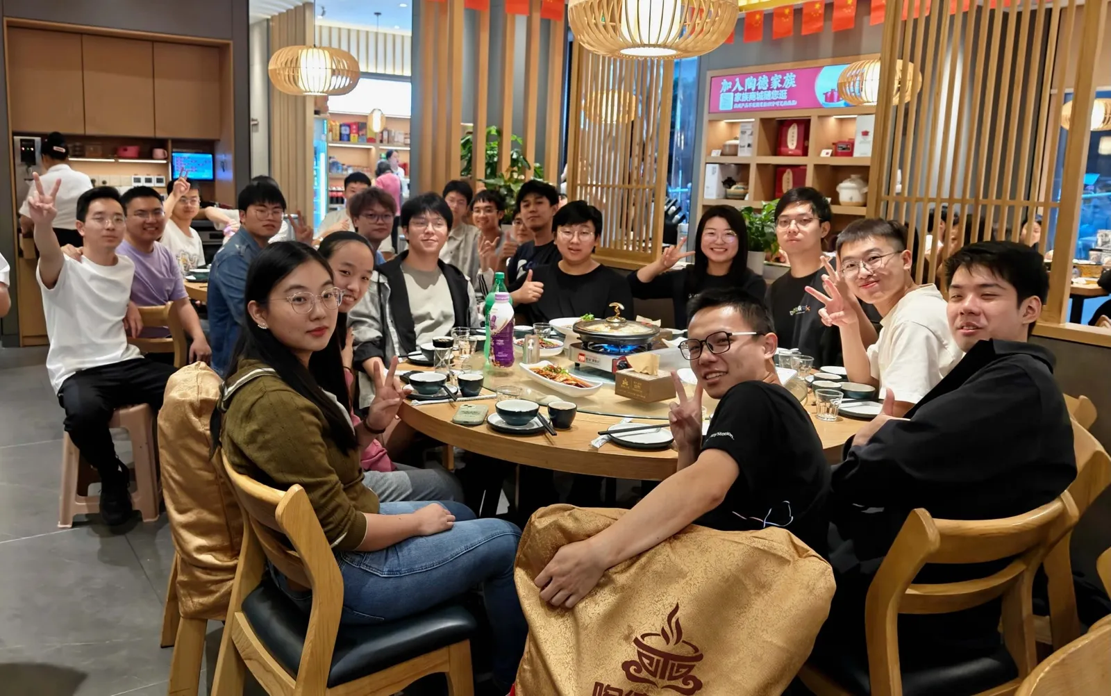 Start-of-term lab dinner