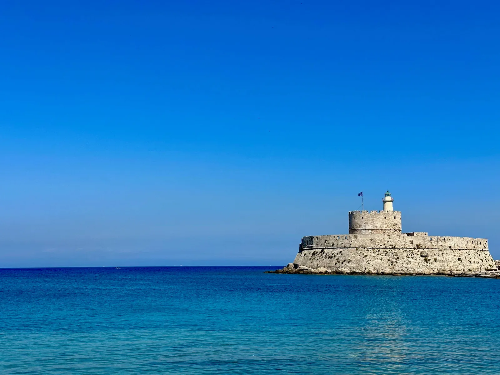 Scenery in Rhodes, Greece, during ICASSP 2023