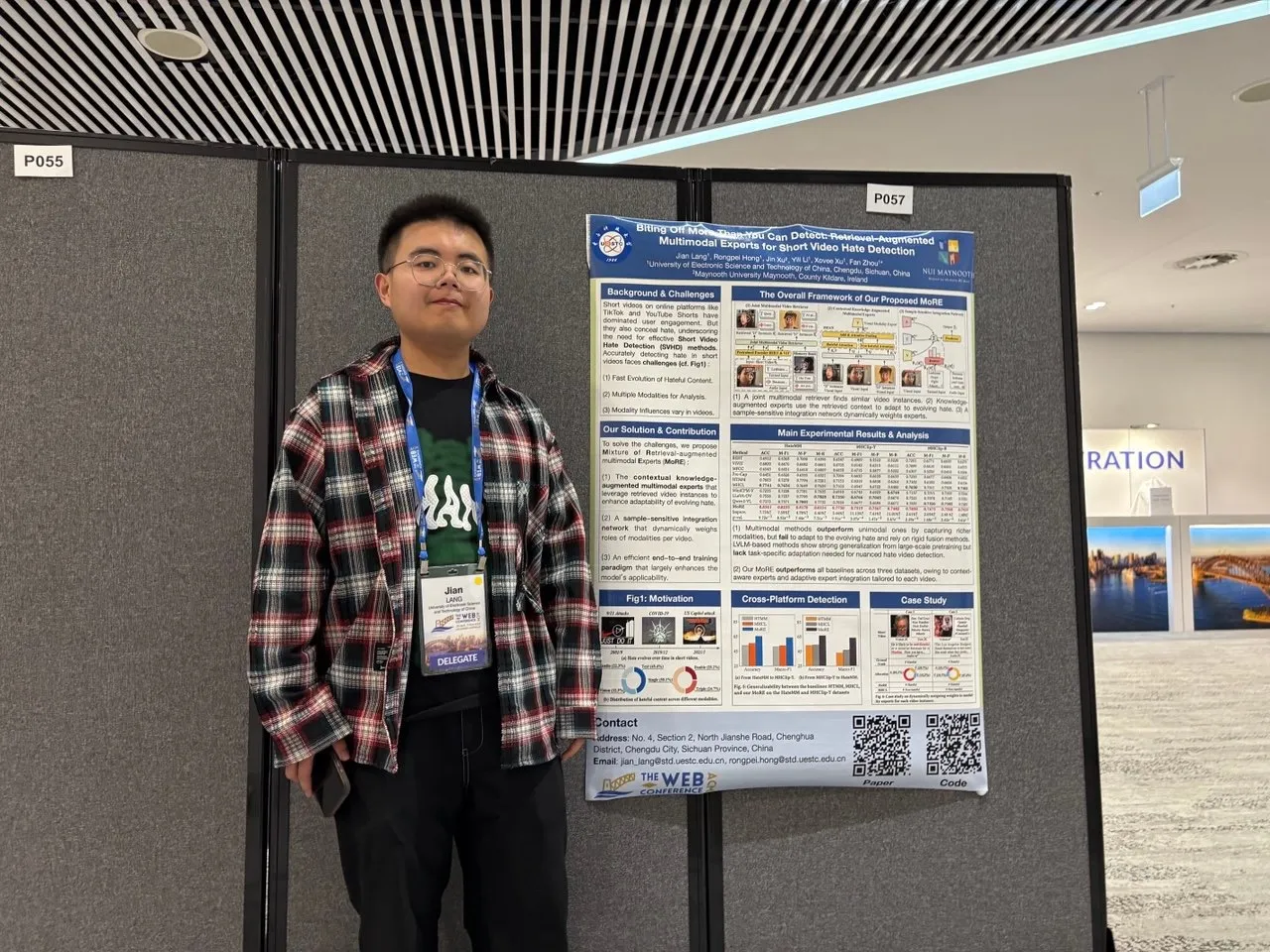 Jian Lang at WWW 2025, Sydney, Australia