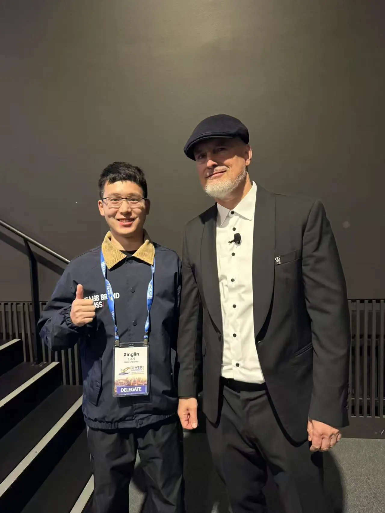 Xinglin Lian at WWW 2025, Sydney, Australia